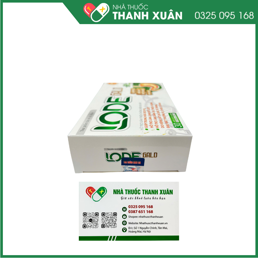 LODE GALD - Hỗ trợ giảm acid dịch vị và bảo vệ niêm mạc dạ dày
